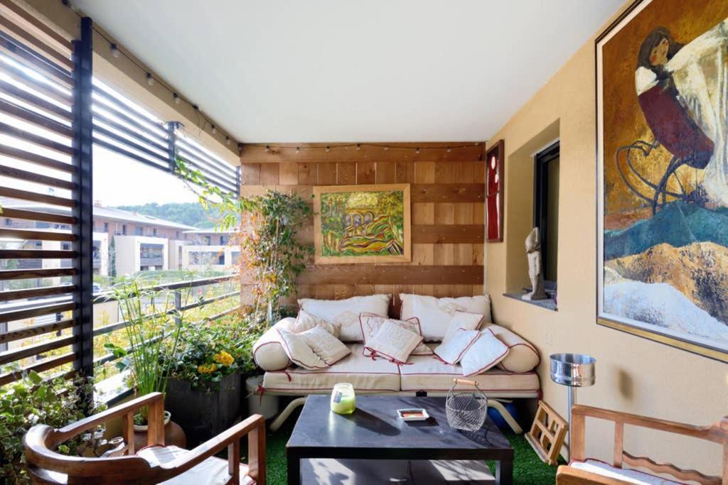 Le Precieux - Superbe Appart Confort Avec Grande Terrasse De 25M2 - Parking Prive Proche Centre Ville D'Aix En Provence - Hopital Hpp - Creps Αιξ-αν-Προβάνς Εξωτερικό φωτογραφία